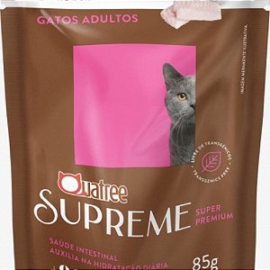 Quatree Supreme Sache Gato Adulto Peixe 85grs