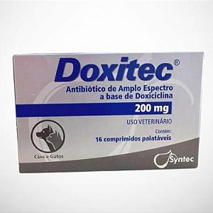 Doxitec 200mg Com 16 Comprimidos