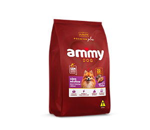 Ração Ammy Dog Premium Plus Raças Pequenas 10,1 KG