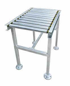 Esteira Transportadora de Roletes Livres 2,0(C) m x 30(L) cm – Capacidade de carga 150 kg