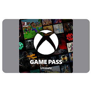 Assinatura Xbox Game Pass Ultimate 3 Meses