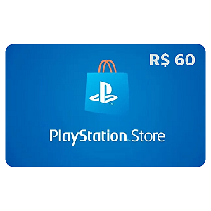 Gift Card PlayStation 60 Reais