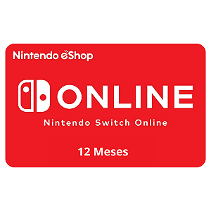 Assinatura Nintendo Switch 12 Meses