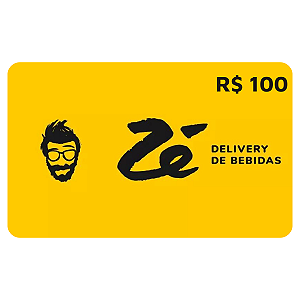 Gift Card Zé Delivery 100 Reais