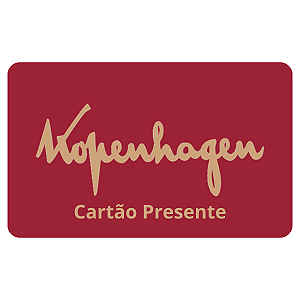 Cartão Presente Kopenhagen R$ 100 Reais