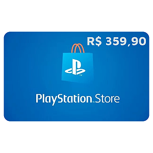 Gift Card PlayStation 359,90 Reais