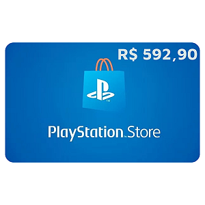 Gift Card PlayStation 592,90 Reais
