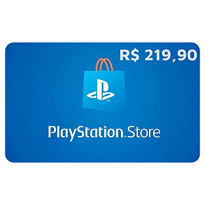 Gift Card PlayStation 219,90 Reais