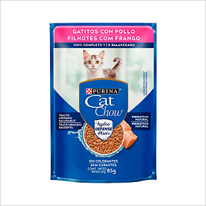 Cat Chow Sache Filh. Fgo/Molho 85g