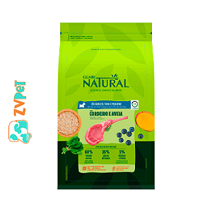 Guabi Natural Alim Seco Caes Adulto Mini Peq Cord E Aveia 1kg