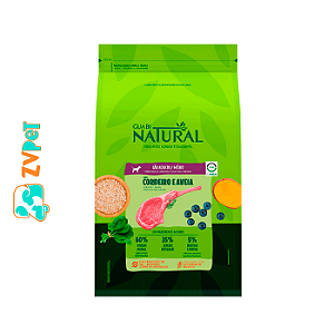 Guabi Natural Alim Seco Cordeiro e Aveia Cães Adult Med 12kg