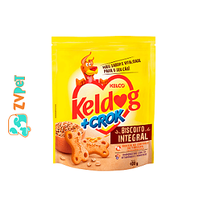 Keldog+crok Biscoito Integral 400g