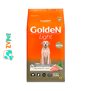 Golden Form Light Cães Adultos Frango e Arroz 15kg