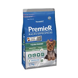 Premier Racas Esp Yorkshire Alim Seco Caes Adultos Frango 2,5kg