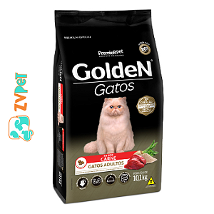 RaÇÃo Golden Para Gatos Adultos Sabor Carne 10,1 Kg