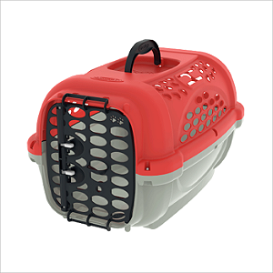 Caixa De Transp Panther N3 Vermelho C/ Pote