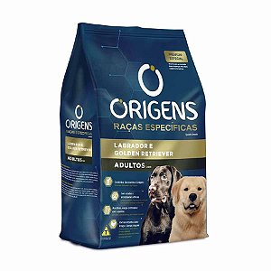 Racao Origens Racas Especificas Para Labrador E Golden Retriever Adultos 15kg