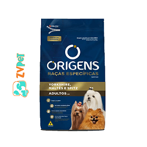 Origens Alim Seco Cães Adultos Raças Especificas York/maltes/spitz 1kg