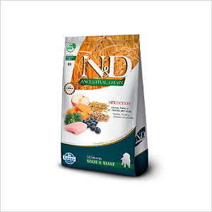 Ração Farmina NeD Ancestral Selection para Cães Filhotes de Raças Grandes e Gig.sabor Frango - 15kg