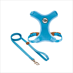 Conjunto Peitoral H Neo Gato U Azul Toh