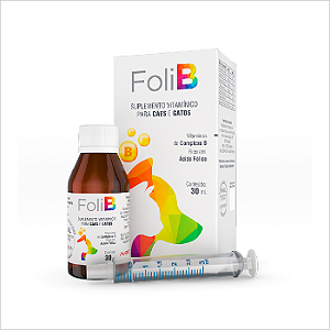 Foli Avert Suplemento B Para Caes E Gatos 30ml