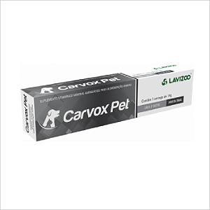 Carvox Pet Lavizoo - Carvão Ativado Em Gel para Cães e Gatos 14gr