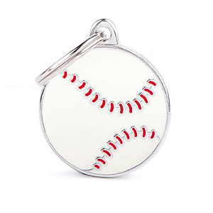 Placa Id Baseball Medio
