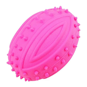 Brinquedo Borracha Futebol Americano Para CÃes Toys 9cm 1 Unidade - Ver Cor DisponÍvel Pelo Whatssap