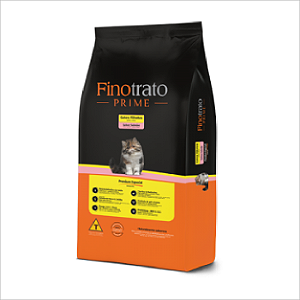 Finotrato Prime Gatos Filhote Salmao 10,1kg