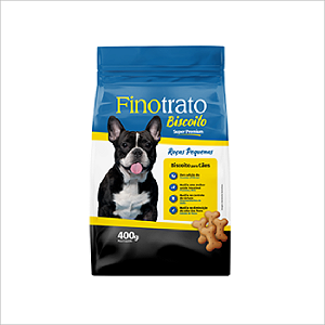 Finotrato Biscoito Racas Peq. 400g