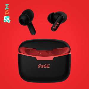 Fone De Ouvido Tws Preto | Flow Earbuds Coca-cola -iwill