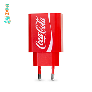 Carregador Usb-c 20w Vermelho | Pd Charger - Coca-cola Iwill