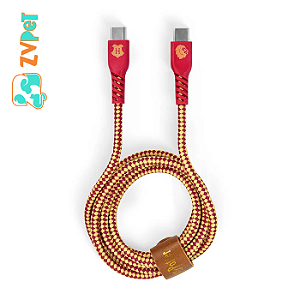 Cabo Usb-c Para Usb-c Vermelho | GrifinÓria Harry Potter 1.2m Iwill