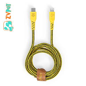 Cabo Mfi Lightning Para Usb-c Amarelo | Lufa-lufa Harry Potter 1.2m Iwill