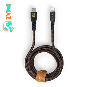Cabo Mfi Lightning Para Usb-c Preto | Hogwarts Harry Potter 1.2m Iwill