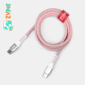 Cabo Usb-c Para Usb-c Branco | Elite Cable Coca-cola 1.2m Iwill