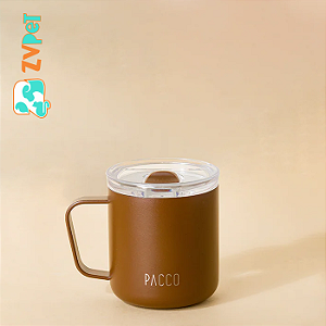Caneca Fokus 295ml - Chocolate - Pacco