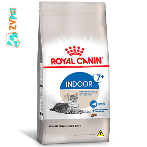 RaÇÃo Royal Canin Indoor 7 + Para Gatos Adultos Acima De 7 Anos 400 G.