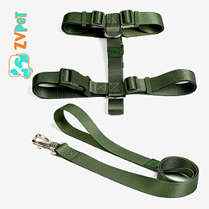 Conjunto Peitoral H E Guia G Florest - Toh