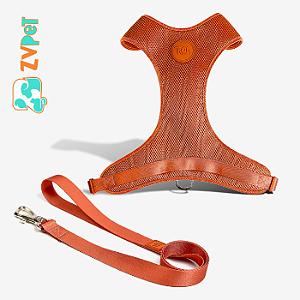 Conjunto Peitoral Mesh H E Guia P Coral - Toh