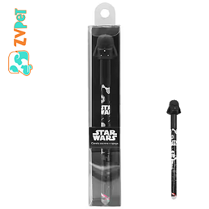 Caneta Esferografica Gel 0,7mm Apagavel Darth Vader Spiral Bt 1 Un