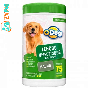 Lenco Umedecido Mais Dog Macho C/75