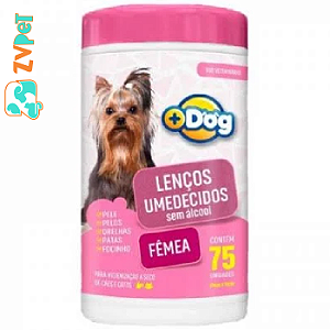 Lenco Umedecido Mais Dog Femea C/75