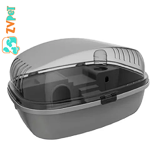 Gaiola Para Hamster 35,5x27,5x20 Cinza