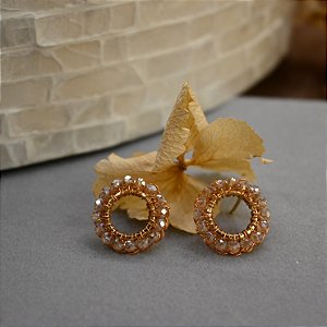 Brinco Rodinha Mocha Mousse