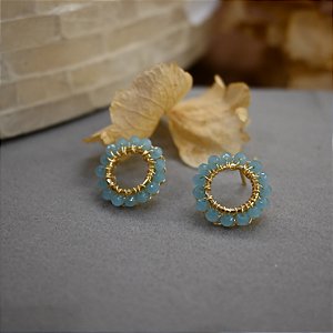 Brinco Rodinha Azul