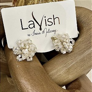 Brinco Frufru Pequeno Ice