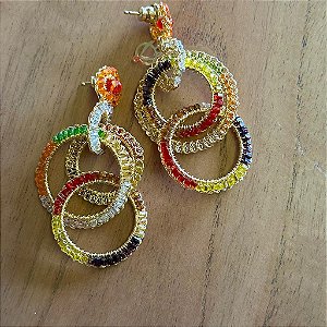 Brinco Grace Colorido