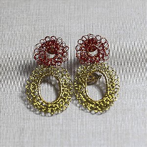 Brinco Artemis Mini -  Lima Ocre