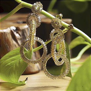 Brinco Grace Translúcido